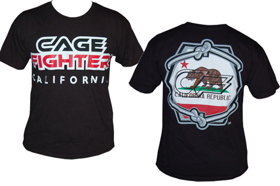 cage fighter t shirt