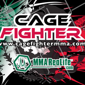Cage Fighter Blast Banner