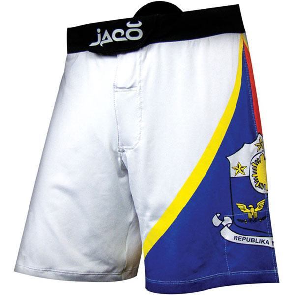 Product Name Jaco Brandon Vera Resurgence MMA Fight Shorts (white