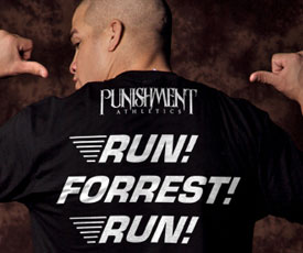 Punishment “Run Forrest Run” T-shirt