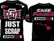 Cage Fighter BJ Penn UFC 107 Shirt