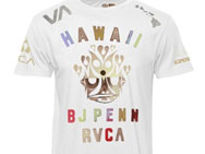 RVCA x BJ Penn UFC 107 Frost T-shirt (white)
