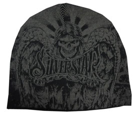 Silver Star Dark Angel Beanie