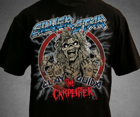 Silver Star Clay Guida UFC 107 T-shirt