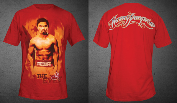 Silver Star X Manny Pacquiao The Event T Shirt 