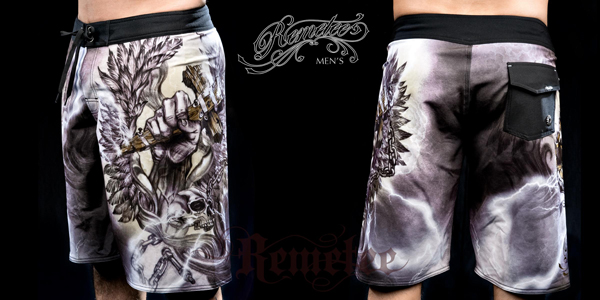 Remetee Iron Fist Board Shorts