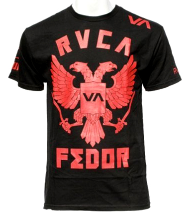 rvca fedor emelianenko shirt