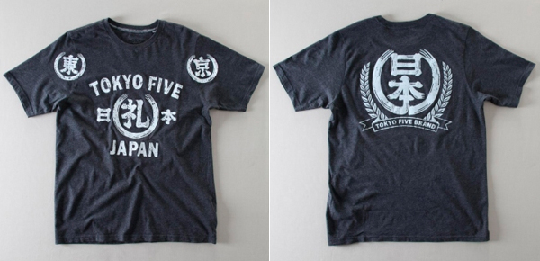 Tokyo Five T-shirts | FighterXFashion.com