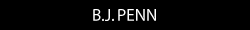 bj penn