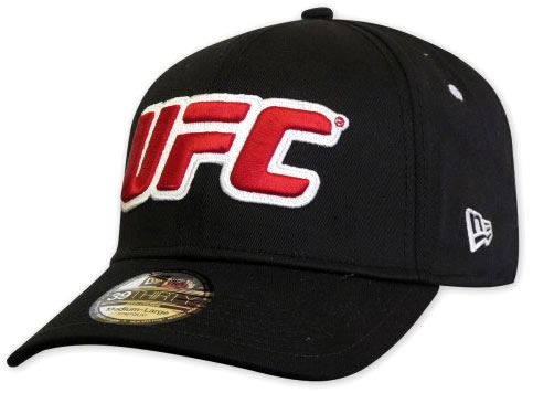 Huseki UFC Ultimate Fighting Championship Logo Flex Baseball Cap Black Royalblue 
