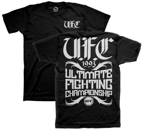 Logo Design Questions on Ufc Old E Street T Shirt