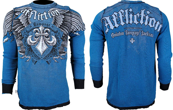 Affliction X Rampage Jackson Reversible Thermal FighterXFashion Com