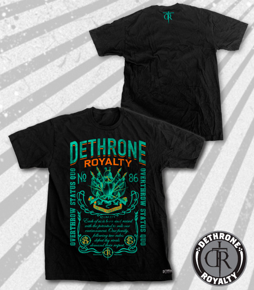 dethrone royalty t shirts