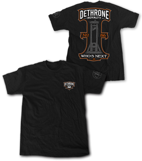 dethrone royalty t shirts