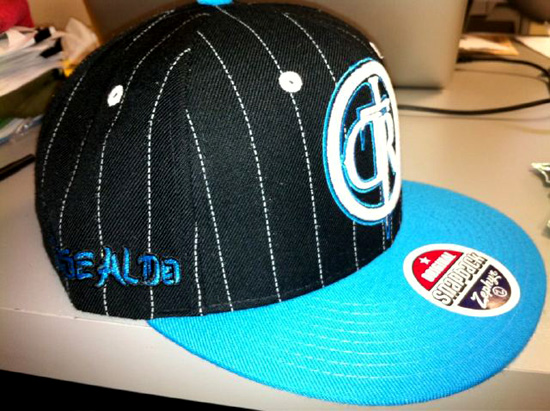 Featuring an old school pinstripe baseball cap design with a snapback 