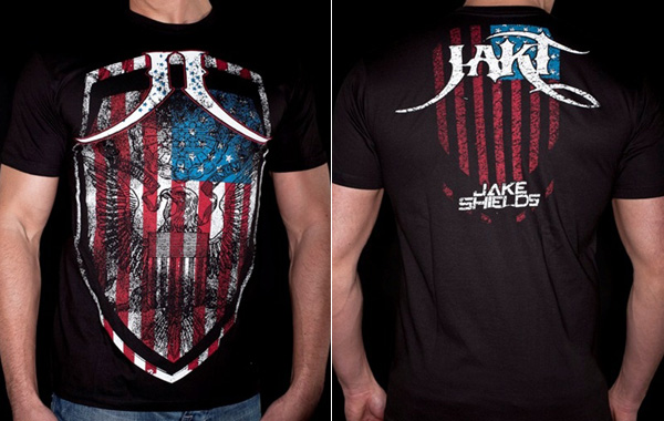 Jake Shields Shirt JAKT US Shield