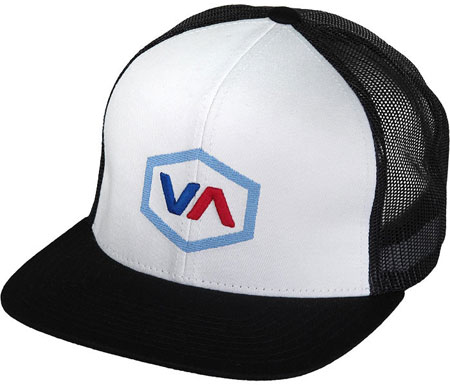 rvca-oiler-hat-white
