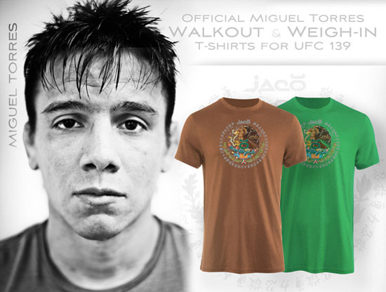 Jaco Miguel Torres UFC 139 Walkout Shirt