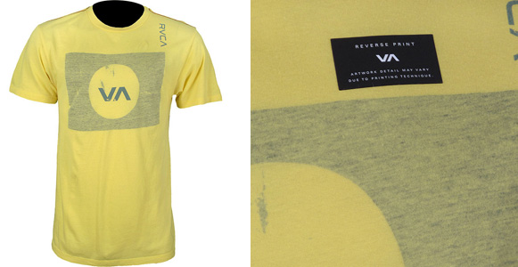 rvca-signal-tee-yellow