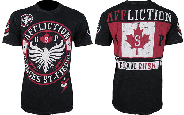 affliction gsp shirt black