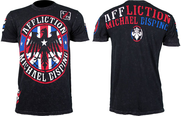 michael bisping ufc on fox 2 shirt