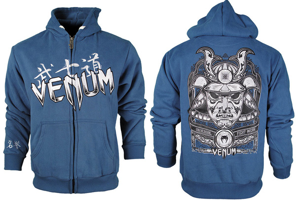 venum-samurai-mask-hoodie-blue