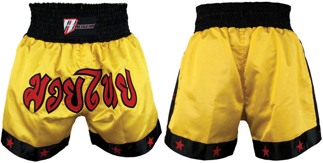 revgear-muay-thai-shorts-yellow