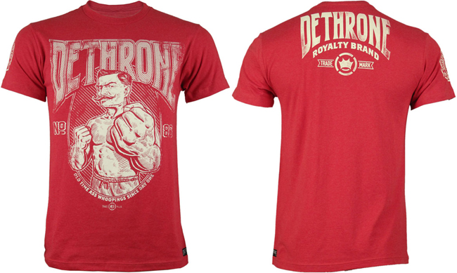 dethrone-since-day-one-shirt-red