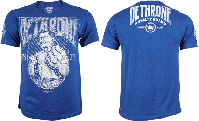 dethrone-since-day-one-shirt-blue