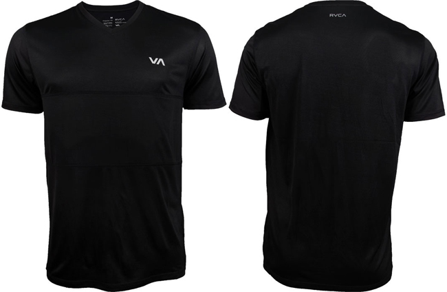 rvca-arid-shirt-black