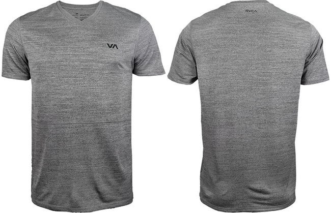 rvca-arid-shirt-grey