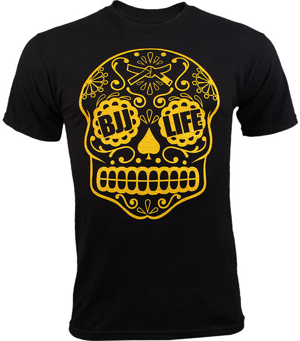 bjj-life-sugar-skull-shirt