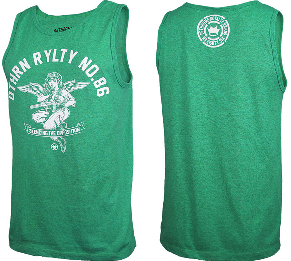 dethrone-we-salute-you-tank-green