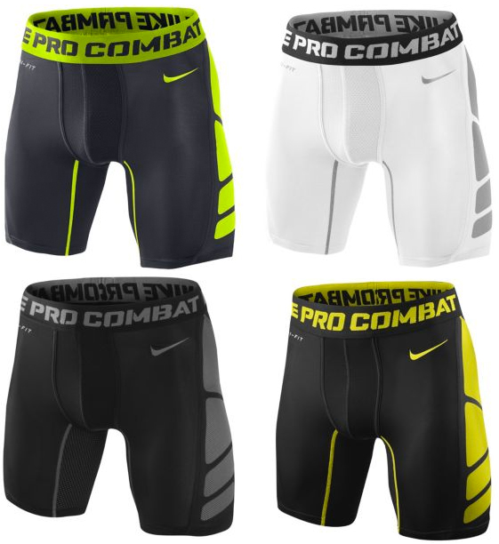 nike pro combat dri fit compression shorts
