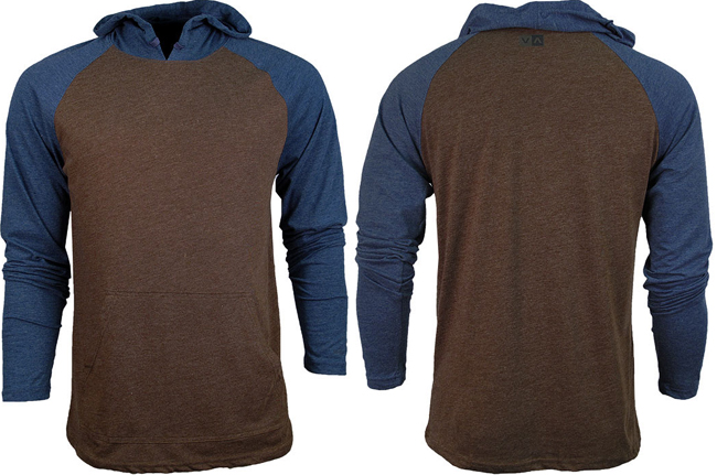 rvca-castro-hoodie-brown