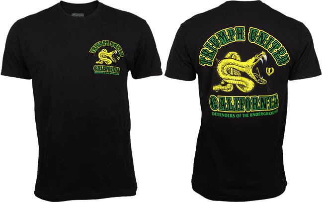 triumph-united-snaked-shirt-black