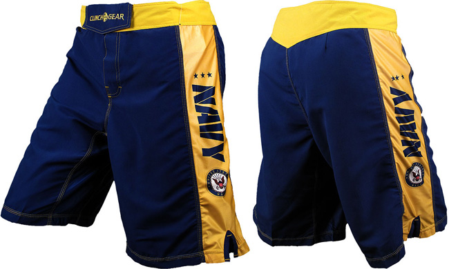 Clinch Gear Tactical Fight Shorts (marines, Navy, Police & Fire 