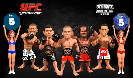 Round 5 UFC Ultimate Collector Figurines Series 7 Assortment Case - Midtown  Comics