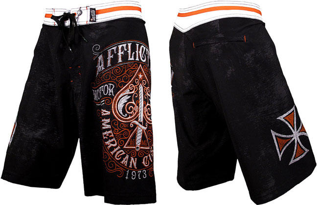 affliction-death-spade-shorts