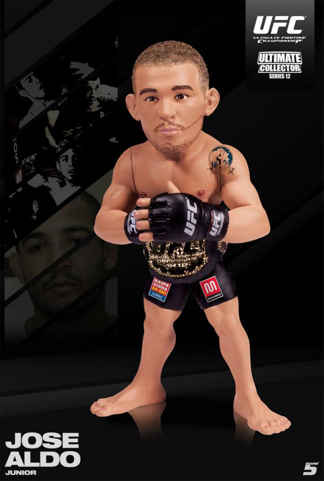 Round 5 Zuffa UFC 142 Jose Junior Aldo Championship Edition Figure 2013 for sale online 