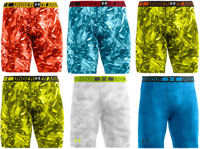 Under Armour Sonic Printed Compression Shorts | FighterXFashion.com