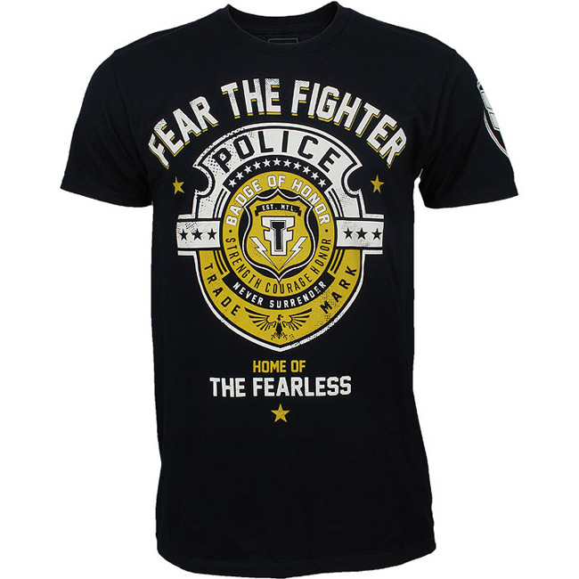 fear-the-fighter-police-shirt