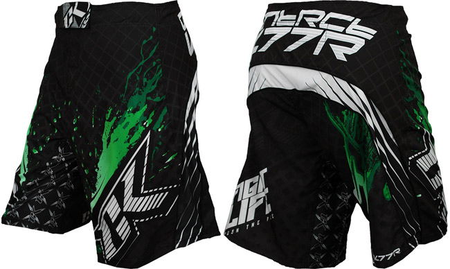 contract-killer-stained-2-shorts-black-green