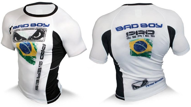 BAD Brazil Sleeve Rashguard FighterXFashion.com