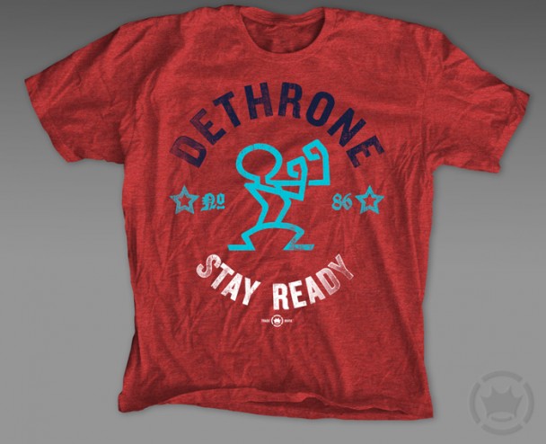 Dethrone Conor McGregor UFC Boston Walkout Shirt Red | FighterXFashion.com