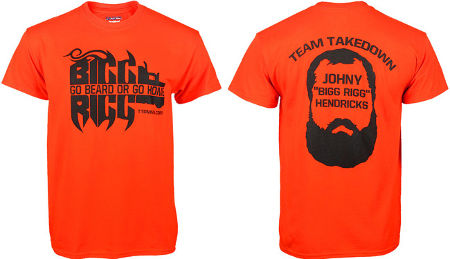 Johny Hendricks Go Beard T-Shirt 