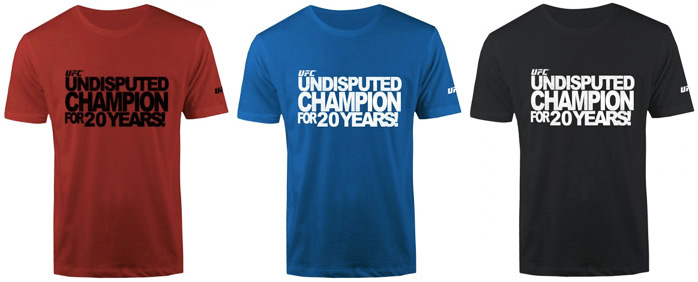 undisputed champion shirt