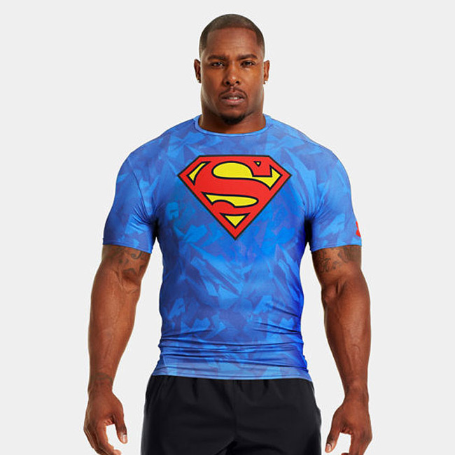 Various Men's Sizes Under Armour Alter Ego Marvel & DC Heroin Compression  Shirt