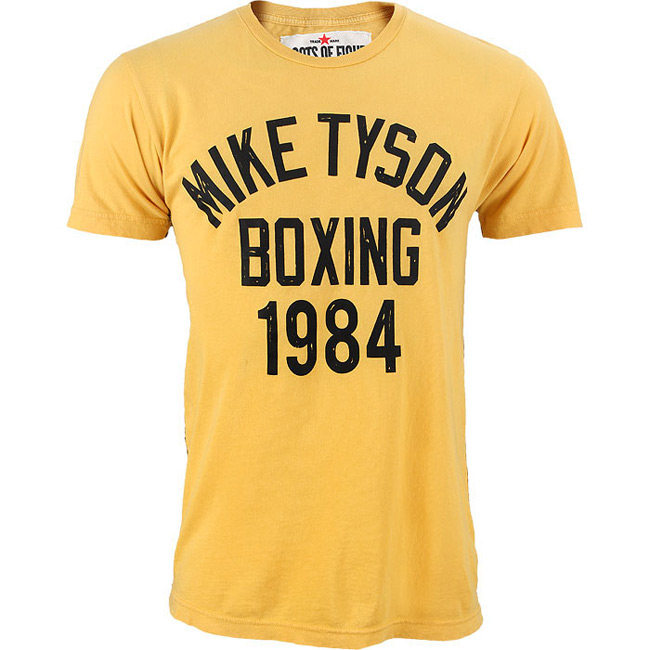 t shirt mike tyson boxing 1984
