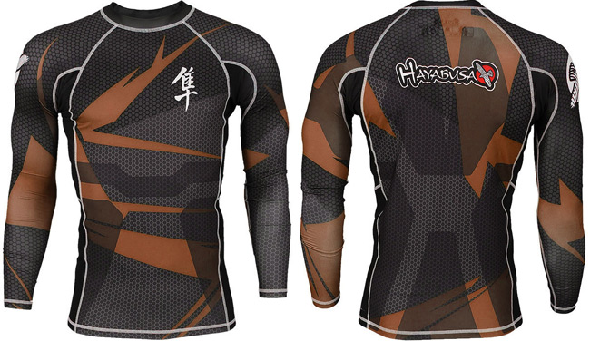 hayabusa-metaru-rashguard-brown